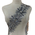 Beaded Sequin Lace Trimming Wedding Dress Accessories