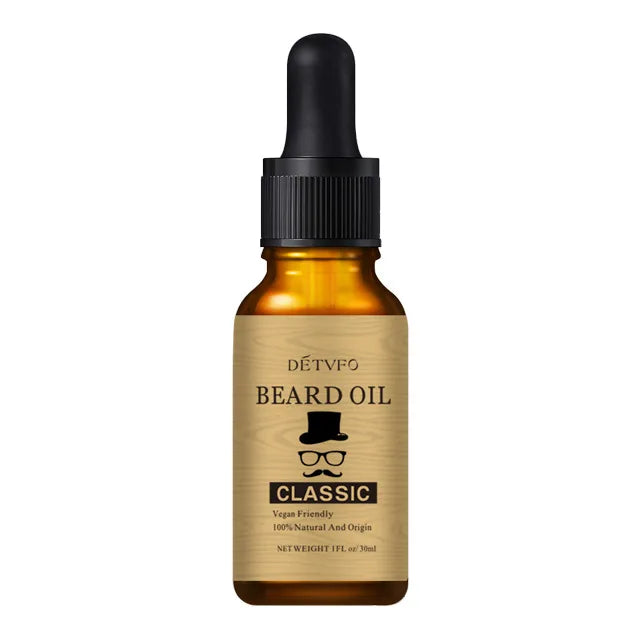 Custom Private Label 30ml Natural Organic 100% Pure Vitamin C & E Essential Oil Mens Beard Care Growth Moisturizing Vegan Herbal