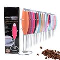 Electric Portable Milk Frother Battery Operated Stainless Steel Milk Frother