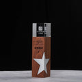 Customized High-end Solid Wooden Trophy Crystal Wooden Medals for Luxury Souvenir Gift