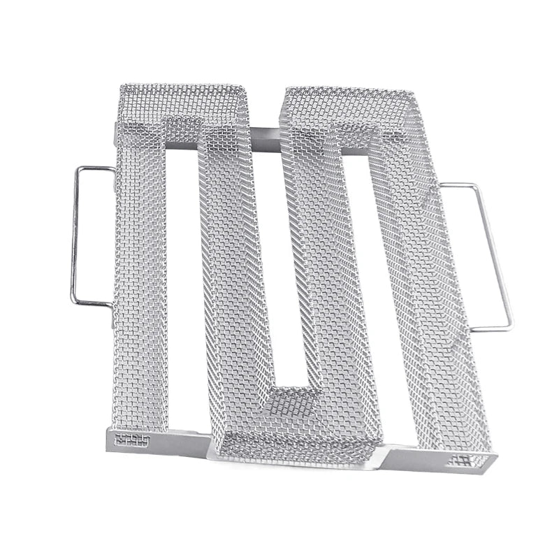 Customized 304/316 Stainless Steel M Cold Smoker Generator  Charcoal Wood Chip Smoking Net Cold smoke mesh