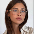 82025 Luxury Decorative Women Anti Blue Transparent Computer Glasses Frame Cat Eye Eyewear Blocking Glasses Optical Eyeglass