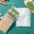 Prettyseal BPA-Free 3.5mil Thick PE+PA Material Clear 6.7x10/17cm X25cm Embossed Surface Oxygen Water Vapor for Sous Vide