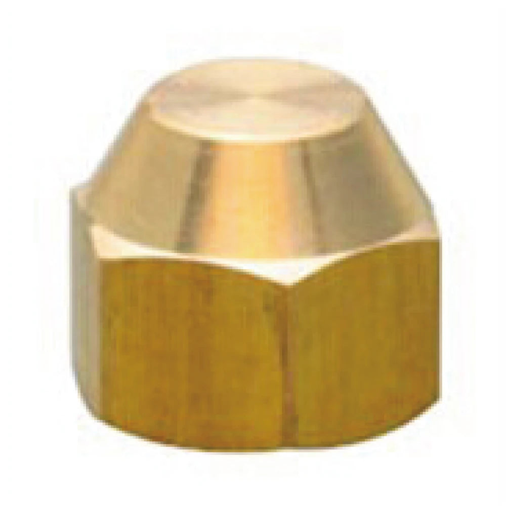 Wholesale 3/8'' Brass Tube Fitting SAE 45 Degree Flare Fitting Cap Nut