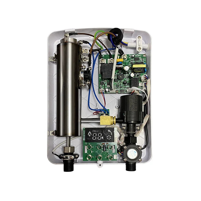 Stainless Steel Heating Element Shower Tankless Water Heater ODM OEM Easy Install Geyser for Brazil