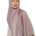 Wanyi Muslim Fashion Hijab Scarf Wholesale in Stock Good Quality Plain Color Elegant Matte Satin Cotton Jersey 180x70cm