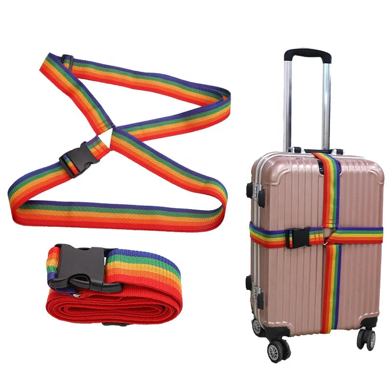 Personalized Nylon Luggage Belt Strap for Suitcases-Travel Cargo Box Binding Strap