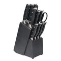 Premium Stainless Steel Block Knife Set POM Handle with Block Stainless Steel Kitchen Knife Set