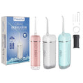 Portable Oral Irrigator 200ML Water Tank Home Use Travel Mini Water Flosser 5 Modes Oral Irrigator Water Flosser Hidden Nozzle