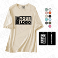 Lady's CB056-YF3381 Cotton Oversize T-Shirt Drop Shoulder Simple Loose Casual Design Custom Logo Plain Plus Size Women's