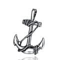 Punk Men Individual Necklace Jewelry Vintage Caribbean Pirate Ship Anchor Pendant Necklace