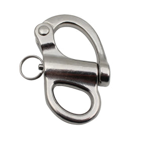 Richwits Stainless Steel Rigging Hardware Camera Strap Hook Quick Release Fixed Bail Snap Shackle for Sailboat