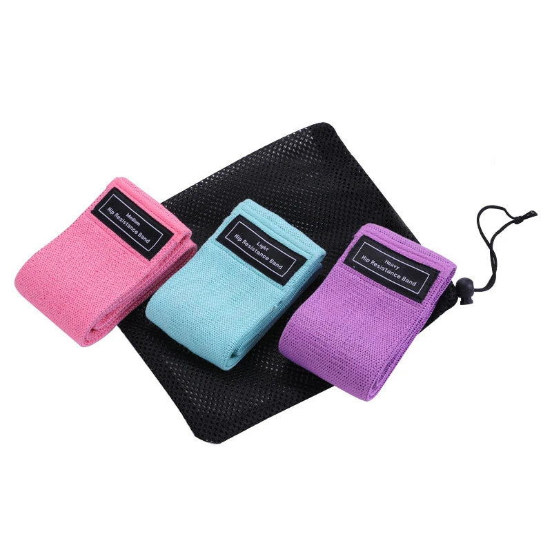 Factory Sales Popular Highly Elastic Fabric Non Slip Hip Resistance Band