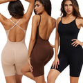 Workout Seamless Jumpsuits for Women Spaghetti Strap Shorts Rompers Tummy Control Bodysuit Sleeveless Summer Outfits Shaperwears