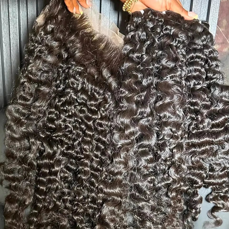 Straight Human Hair Weave Curly Body Wave Burmese Kinky Curly Remy Hair Extensions 100g All Colors Chemical Free Machine Double