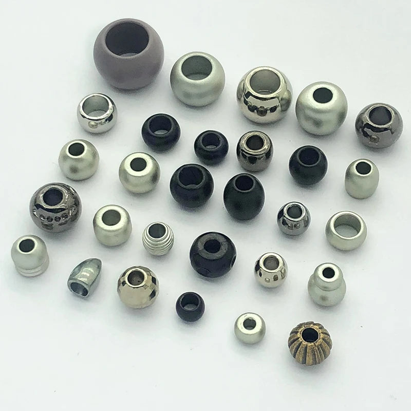 Wholesale Zinc Alloy Nickel-Free Round Custom Stopper Aglet Cord End 3mm-7mm for Hoodies