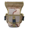 LUPU Men's Waterproof Oxford Tactical Waist Bag Utility Thigh Drop Leg Pouch Convenient Waist Pack