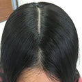 Hand Tired Scalp Silk Base Integration Hairpiece System Hair Piece Topper Real Natural Human Hair Toupee for Women