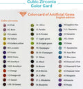 LONGYIN Wholesale Factory Direct COLOR Fancy Cut Gemstone Synthetic Cubic Zirconia CZ Stone Prices