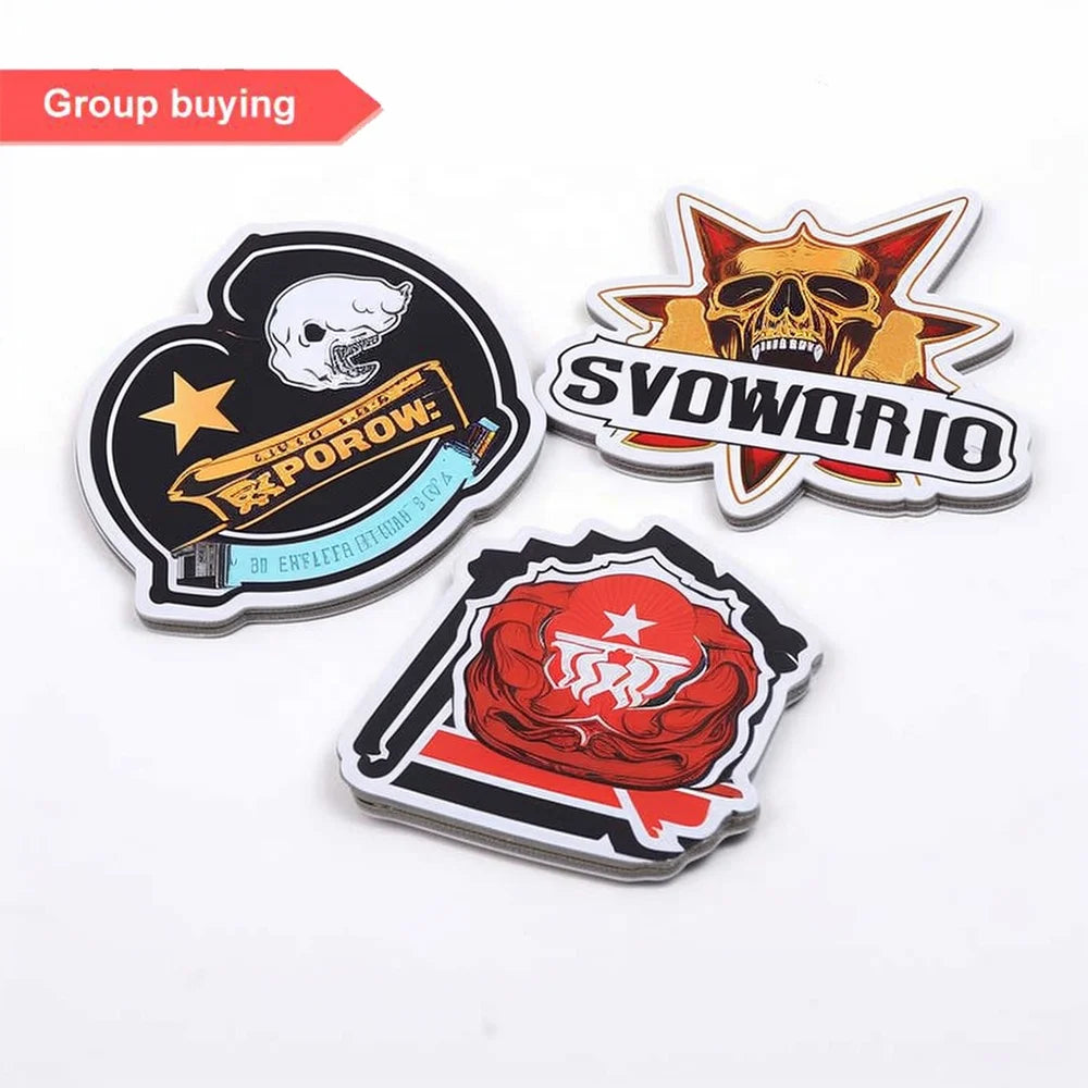 Custom Tissue Paper Die Cut Holographic Sticker Waterproof Gold Logo Transparent Labels for Perfume Customized Vinyl Material