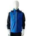 OEM Wholesale Men's Fleece Lined Windbreaker Dust-Proof  Softshell Work Uniforms Work Vest