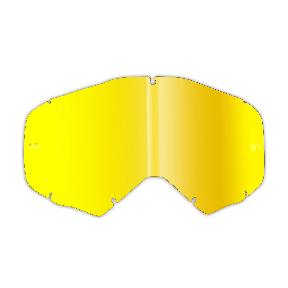 XFUN 18Type Goggle Replacement Lenses Gold Red Blue Grey Purple Yellow PC Frame Material