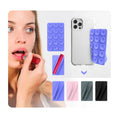 15Pcs Suction Cups Silicone Lip Holder for Cell Phone Lipstick Lip Glaze Phone Case Back on Holder Lip Stick Phone Case Mount