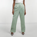 Mint Pants Women for Autumn Straight Leg Work Pants Women Women Work Pants Office