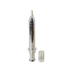 Airless Syringe Bottle 10ML Gold Silver White Cosmetics Serum Skincare Hyaluronic Acid Essence Packing AS Empty Vacuum Tube
