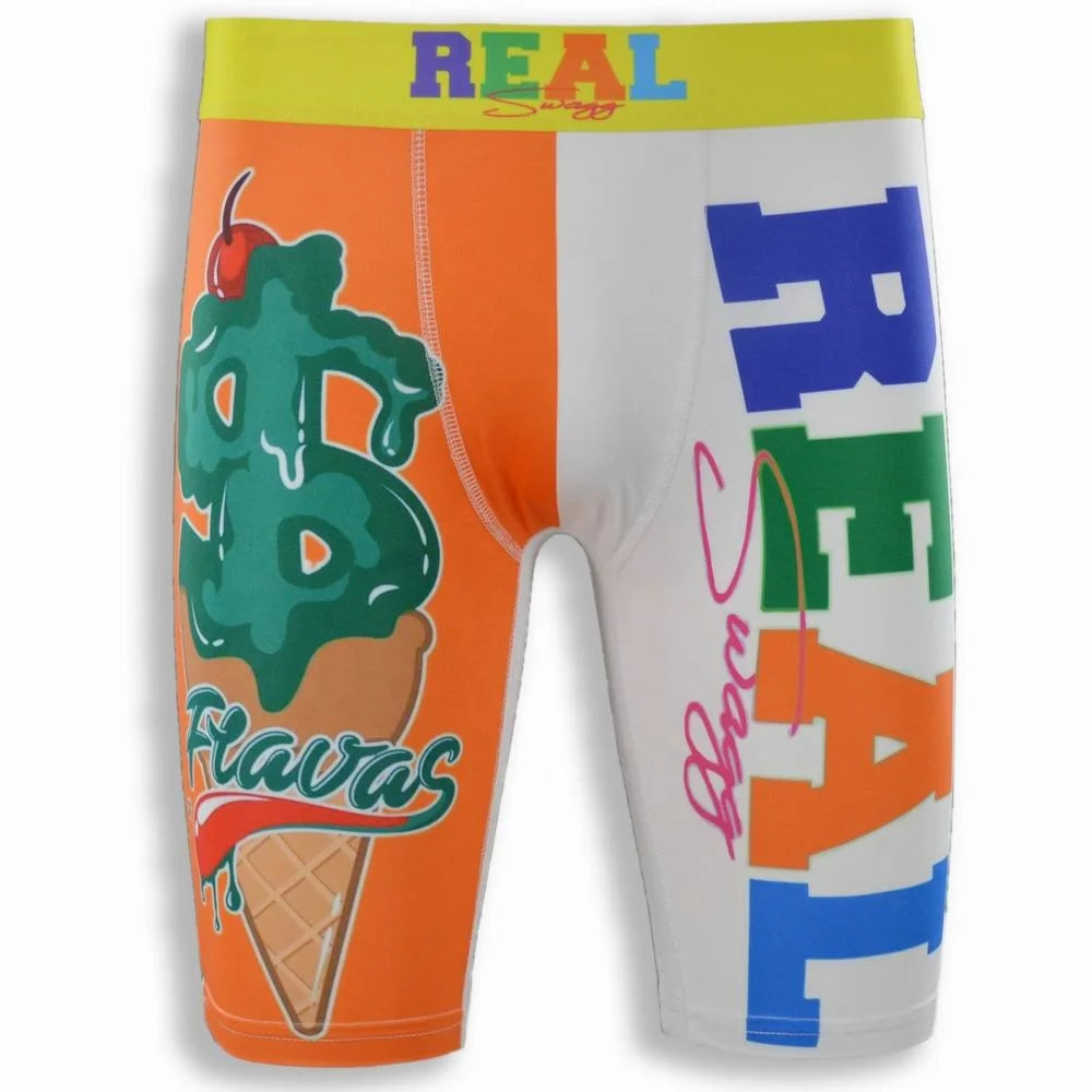 Custom Cartoon Print Shorts Trunks Designer Underpants Boxer for Men Polyester Underwear Briefs