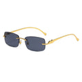 2025 Small Rimless Sunglasses Man Woman Fashion Transparent Sun Glasses Stylish Frameless Driving Travelling Shades