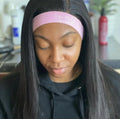 Fast Shipping Free Custom logo Elastic Band Head Wrap and Melt Belt Band with Your logo for Wigs