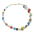 Vintage Wholesale Big Beads Custom Fashion White Chain Baroque Natural Waterproof Men Jewelry Women Colorful Pearl Necklace