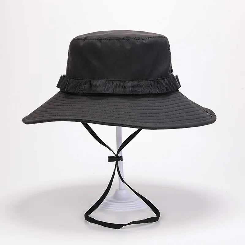 Yukaihe Unisex Hiking Hat Daily Use Street Sunscreen Fisherman Hat Sunshade Fishing Camping Hat