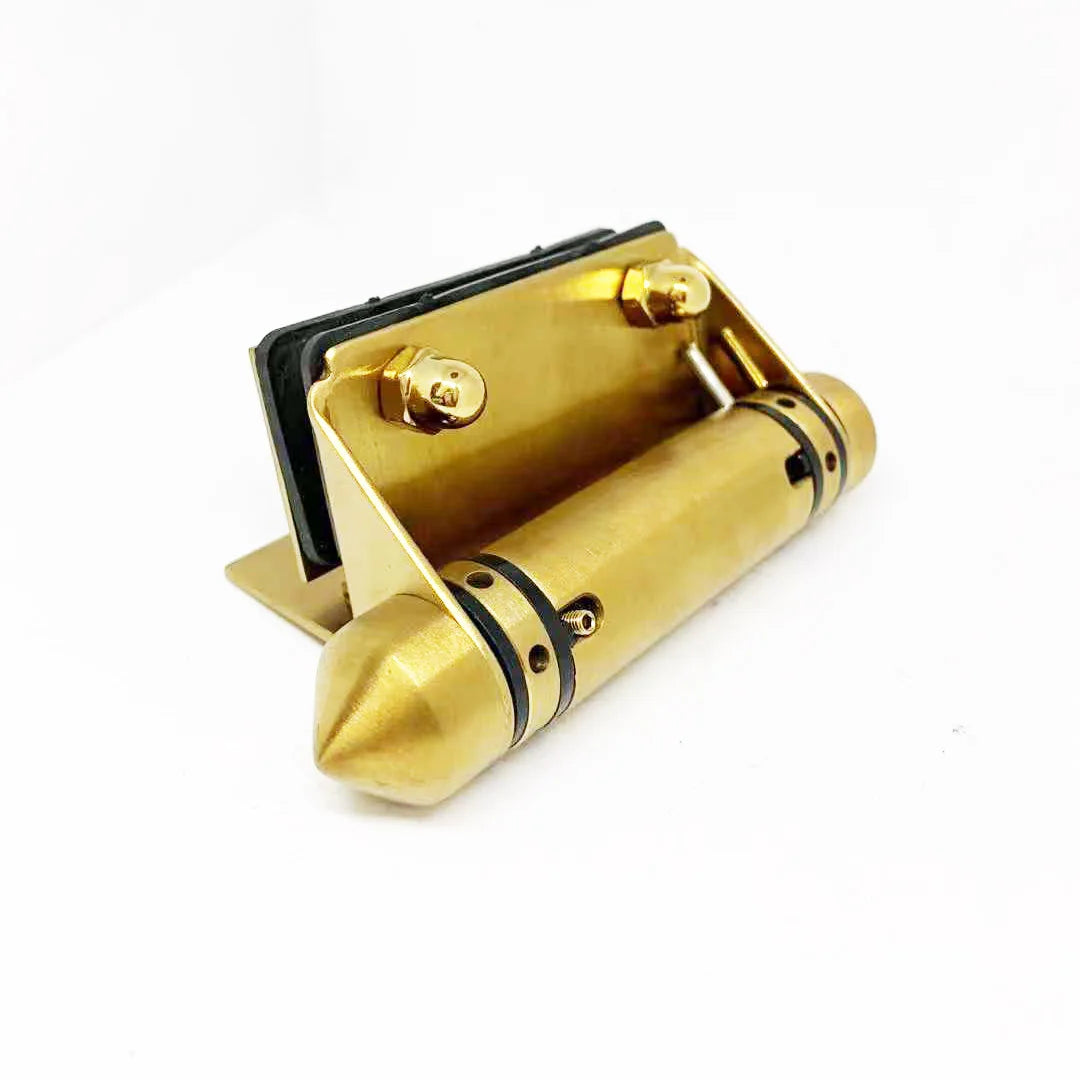 Condibe Pool Fence Stainless Steel Brush Gold Glass Gate Pivot Hinge