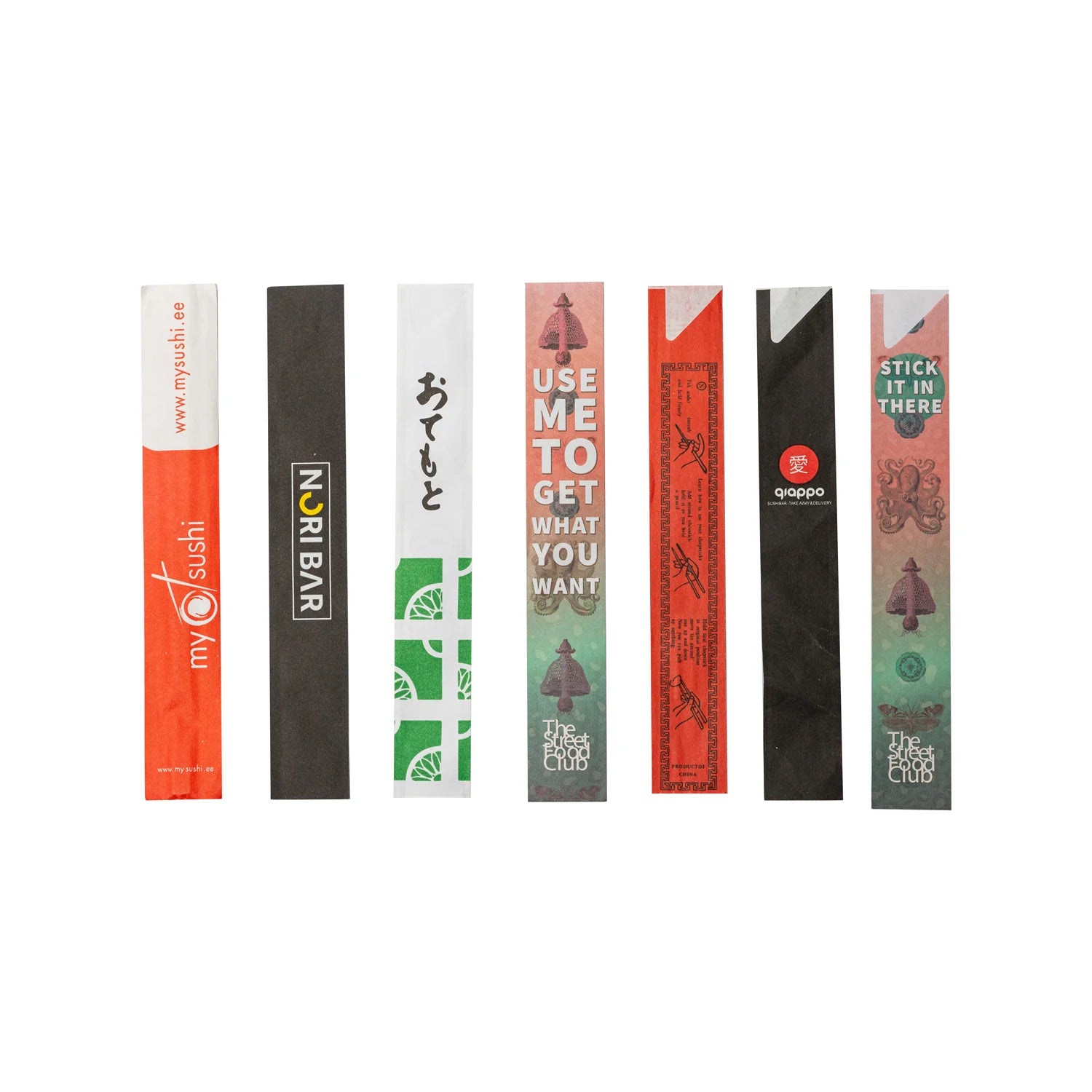 Bamboo Chopsticks Eco-Friendly 23cm Twin Bamboo Chopsticks With Envelope Japanese Korean Chinese Asian Food Ware