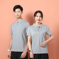 Sports Men's Quick Drying Lapel T-Shirt Polo Shirt Corporate Advertising Shirt Printed Logo Printed Short Sleeved Workwear