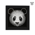Paper Laser Cutting DIY Puzzle Handmade Panda Wolf Butterfly Paper Crafts Fun Paper Puzzle Kids Birthday Gift Decoration Box