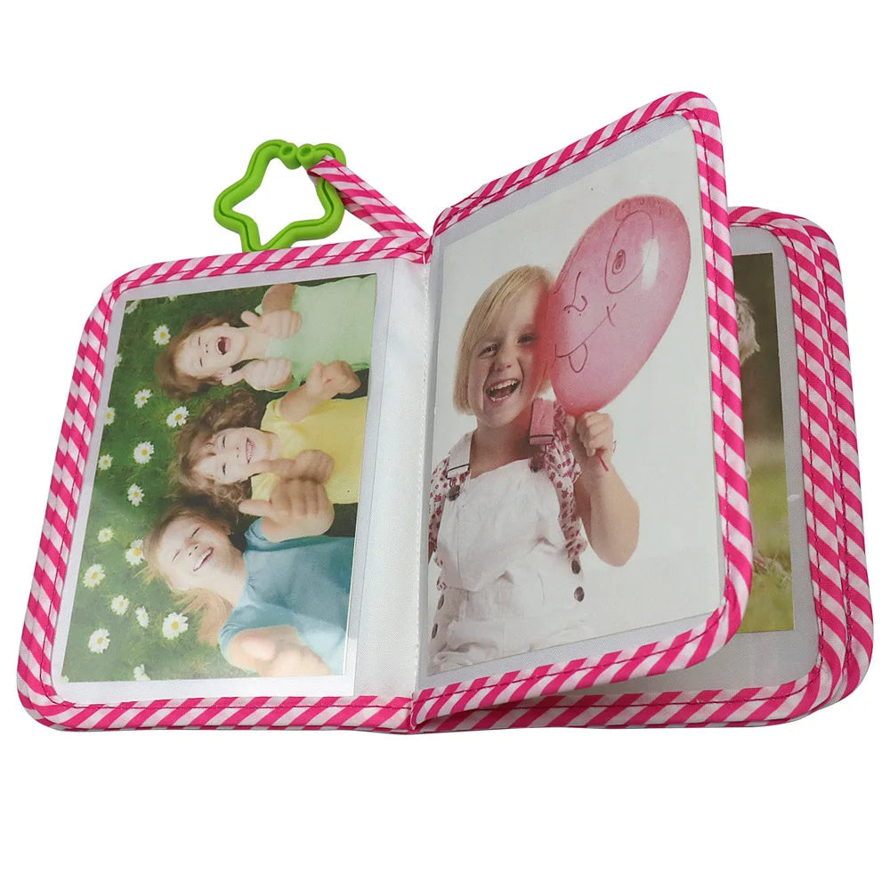 Unai Baby Memorial Photo Album-First Book with Ultra-soft Fabrics & PVC 5.5x7in Digital Printing & Personalization