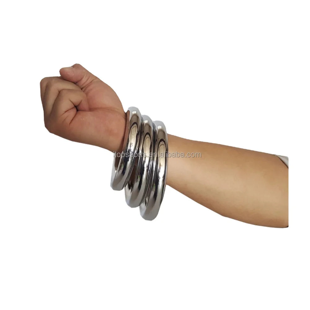 Wholesale Martial Arts Style Wushu Wing Chun Stainless Steel Iron Kungfu  Ring   S