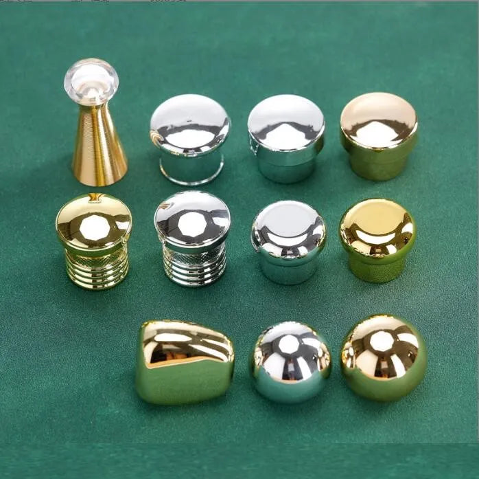 13mm 15mm Metal Round Square Electroplated Gold Silver Luxury Glass Perfume Bottle Cap Metal Plastic Cap 3D Mold Opening