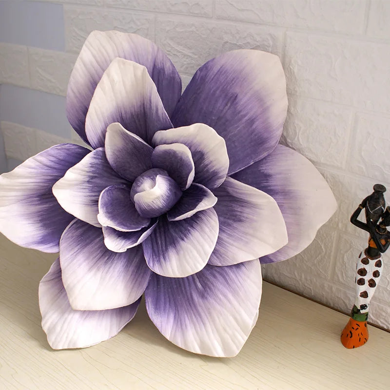 Wholesale Giant PE Large Magnolia Floral Handmade Making Foam Flower Rose Peony Artificial for Wedding Flower Decoration