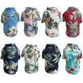 Large Breed Big Hawaiin Designer Summer Dog Shirt Hawaiian Spring and Summer Clothes Short Sleeve 4xl XXXL