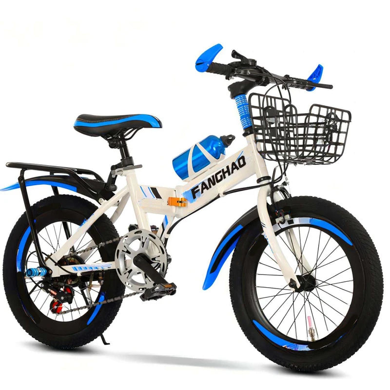 Customized 20 22 24 Inch Steel Bicycle for Adults Children Boys Girls 7 Speed Foldable Mountain Bike Disc for 13-15 Year Olds