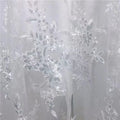 Embroidered Glitter Tulle French Fabric Net Lace for Bridal or Party Dress