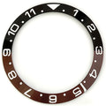 Customizable Logo Slopping Ceramic Bezel Insert 38*30.6mm for RLX Watch Parts Factory Design and Color