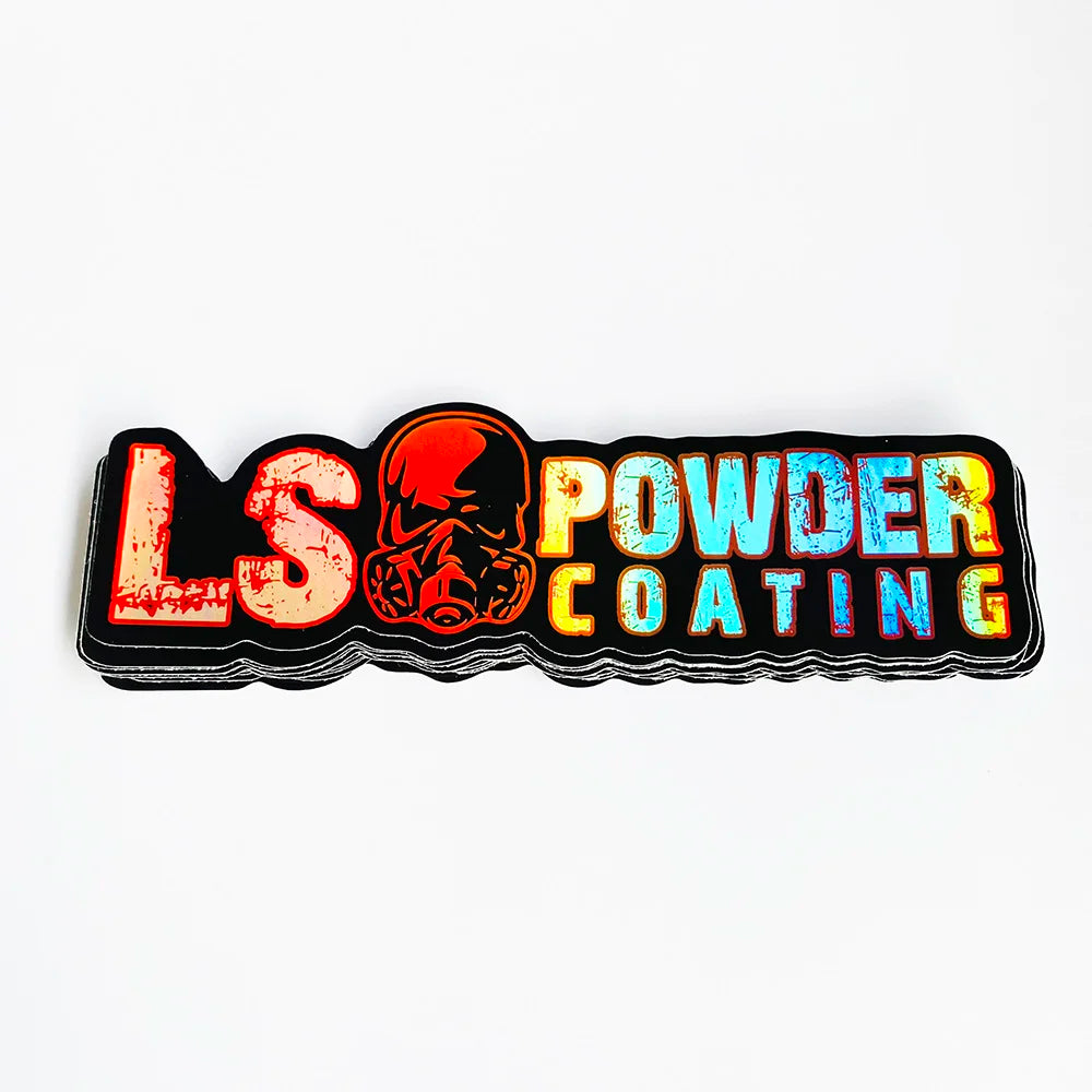 Free Proofing Custom Waterproof Adhesive Vinyl Holographic Die Cut Sticker with Gloss Finish and Custom Label Printing