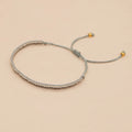 Go2boho Silver Beaded Knitting Bracelet Bohomia Fashion Jewelry Miyuki Beads Bracelets Gifts 2023 New in