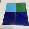 Custom Size 60x70x2 Big Size Hand Make Synthetic Turquoise Stone Square Sheet Loose Gemstone