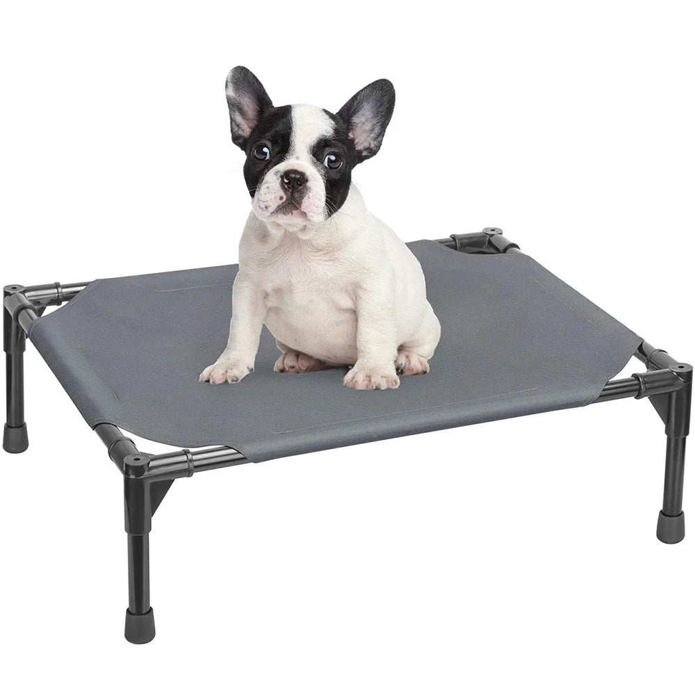 XL 2022 Hot Selling Pet Bed Painted Metal Pipe Oxford Canvas Double-layer Mesh Ventilated Removable Assembly